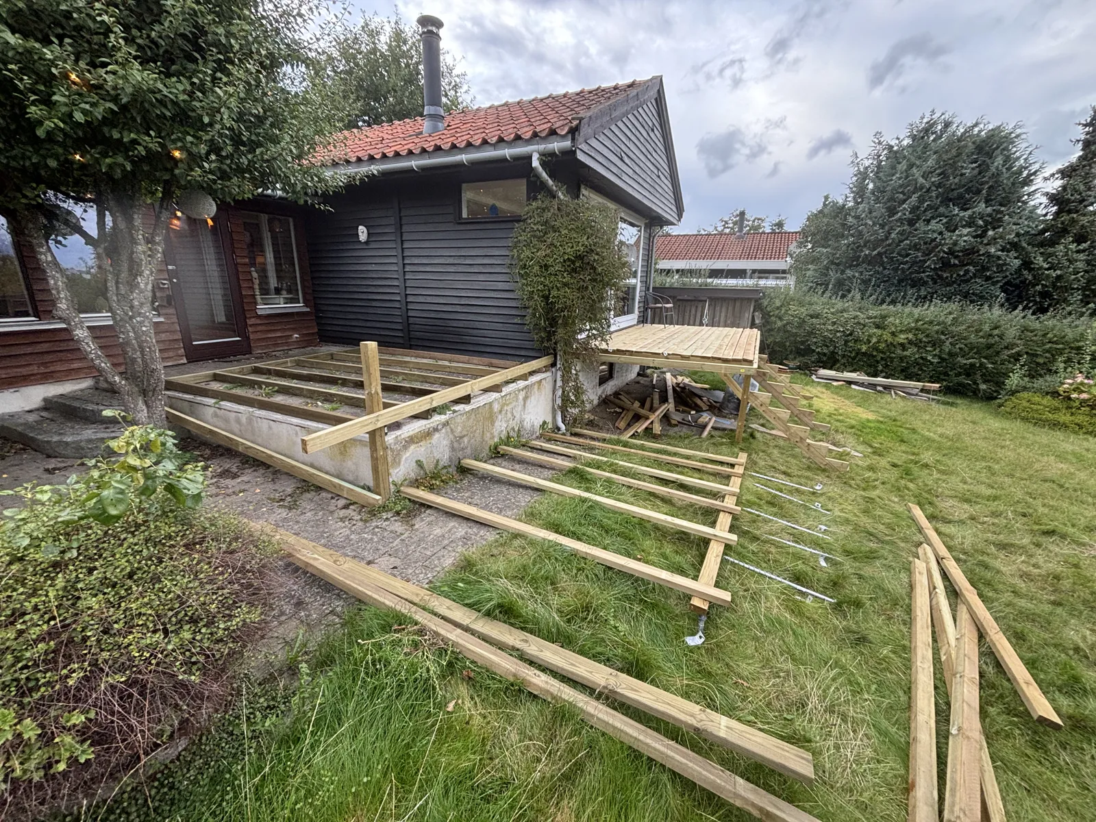 Terrassen · Under opførelse