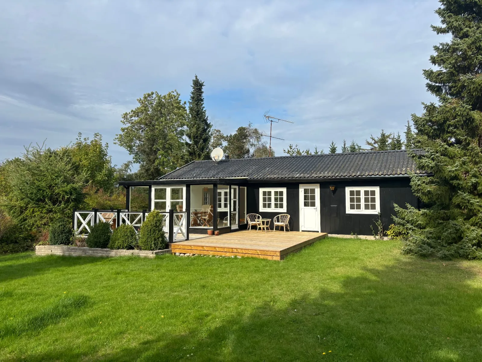 Huset udefra · Efter